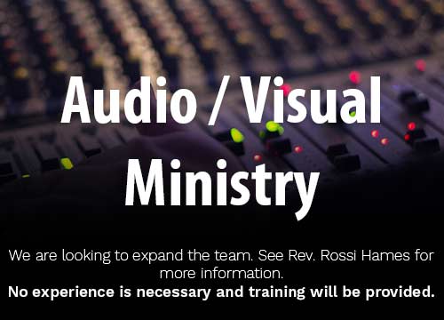 Audio Visual Ministry